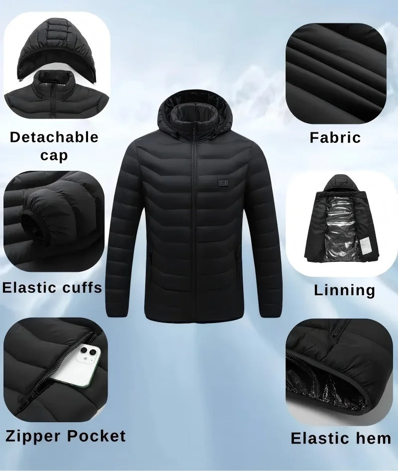 Men Winter 23 Zone Heating Four Control