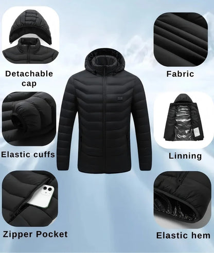 Men Winter 23 Zone Heating Four Control