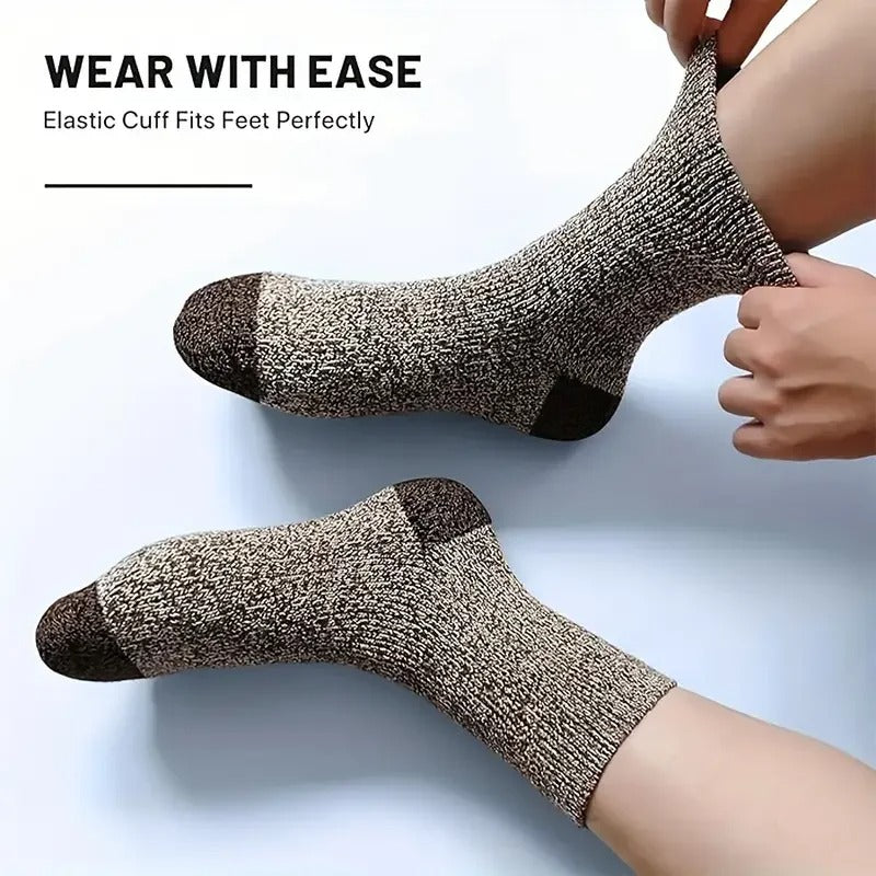 5 Pairs Merino Wool Socks For Men