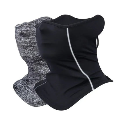 Reflective Nigh Riding Half Face Mask