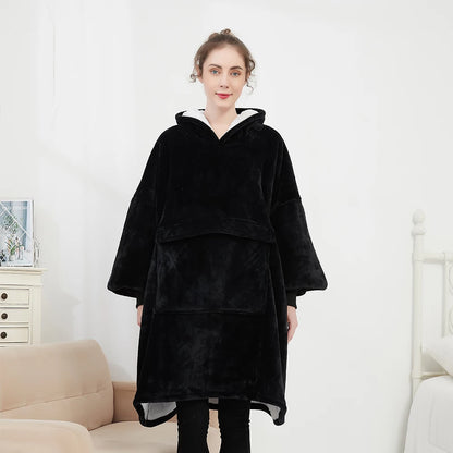 Wearable Heated Blanket Hoodie