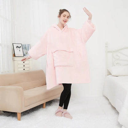 Wearable Heated Blanket Hoodie